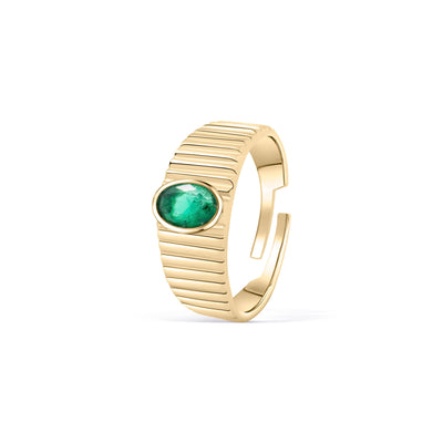CZ Emerald Ring