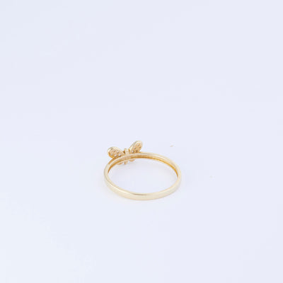 Pave Butterfly Ring