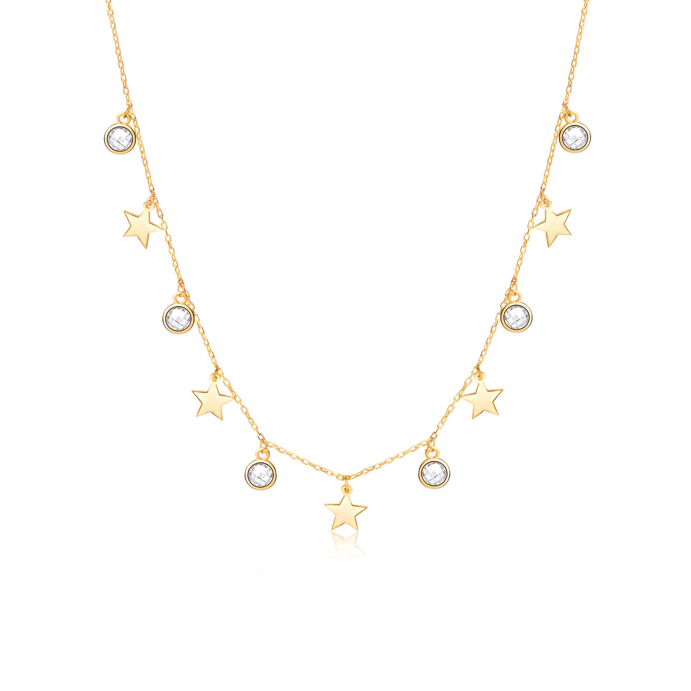 Star Station Charm Necklace