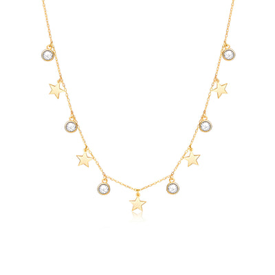 Star Station Charm Necklace