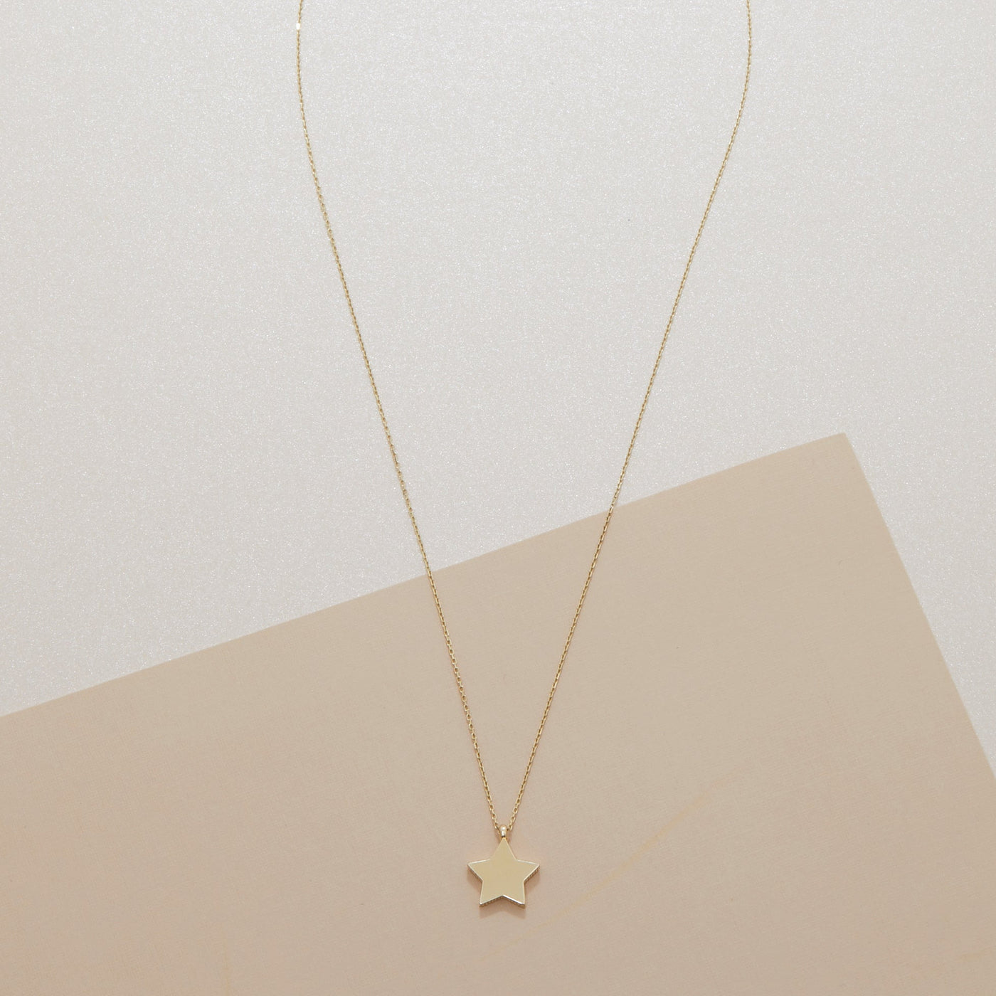 Star Necklace 14k Gold or Silver