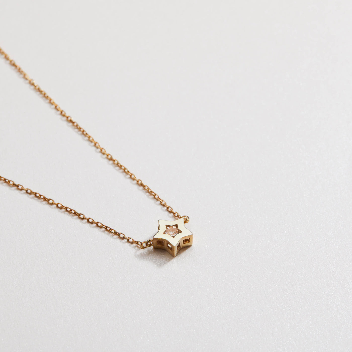 Diamond Star Necklace