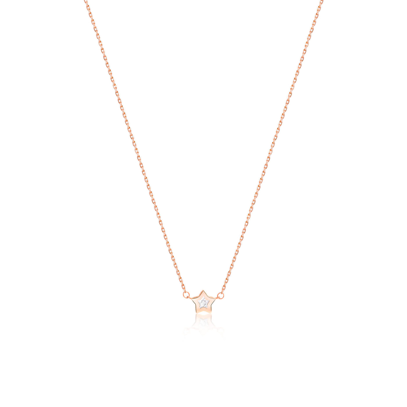 Diamond Star Necklace