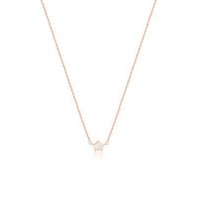 Diamond Star Necklace