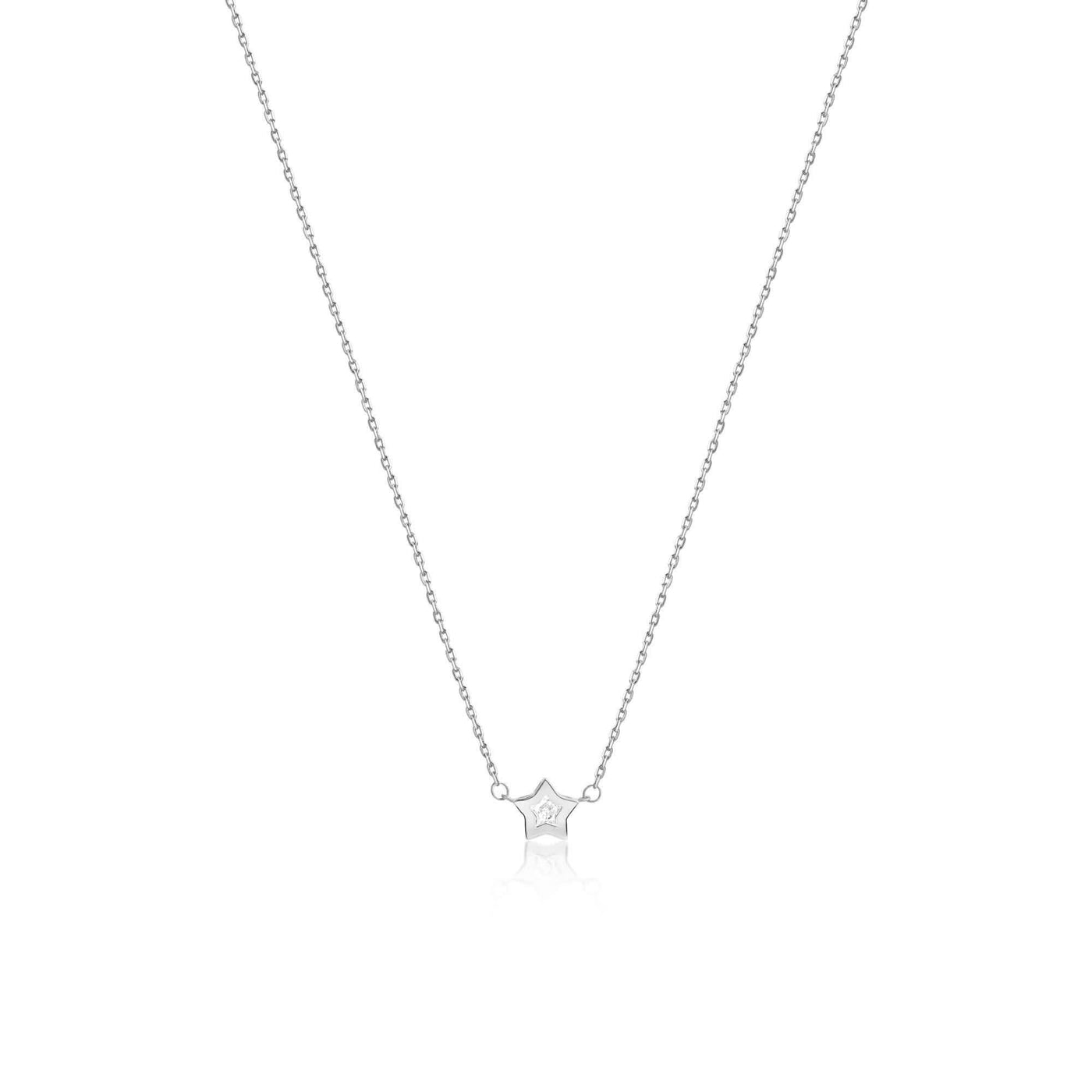 Diamond Star Necklace