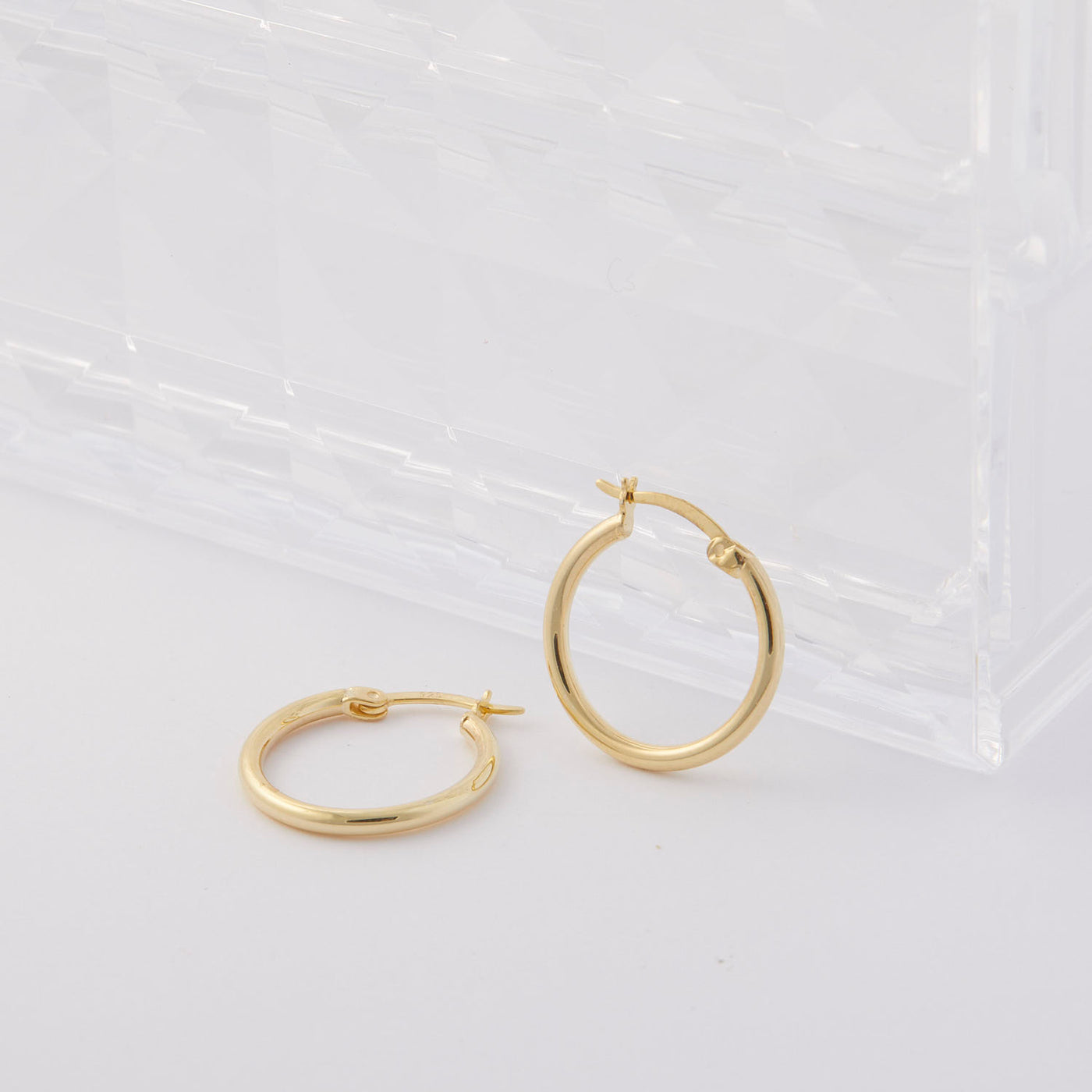 Minimalist Hoop Earrings Gold