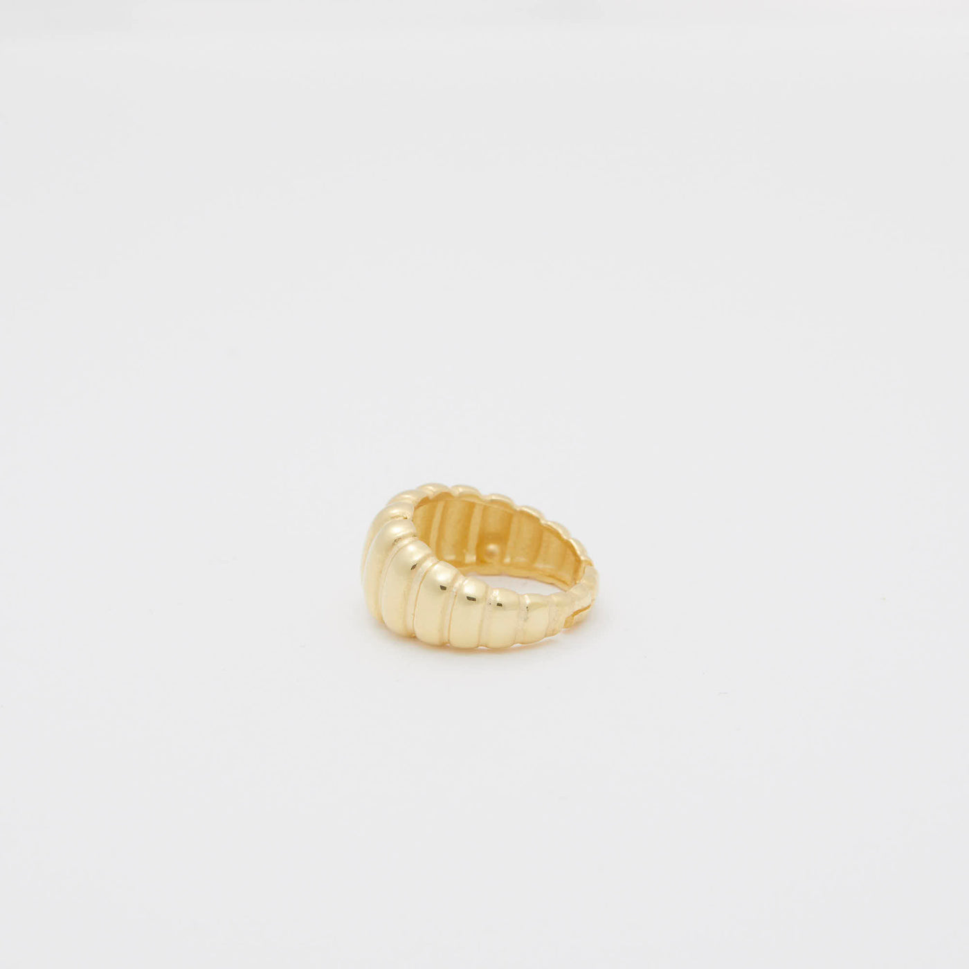 Gold Croissant Ring