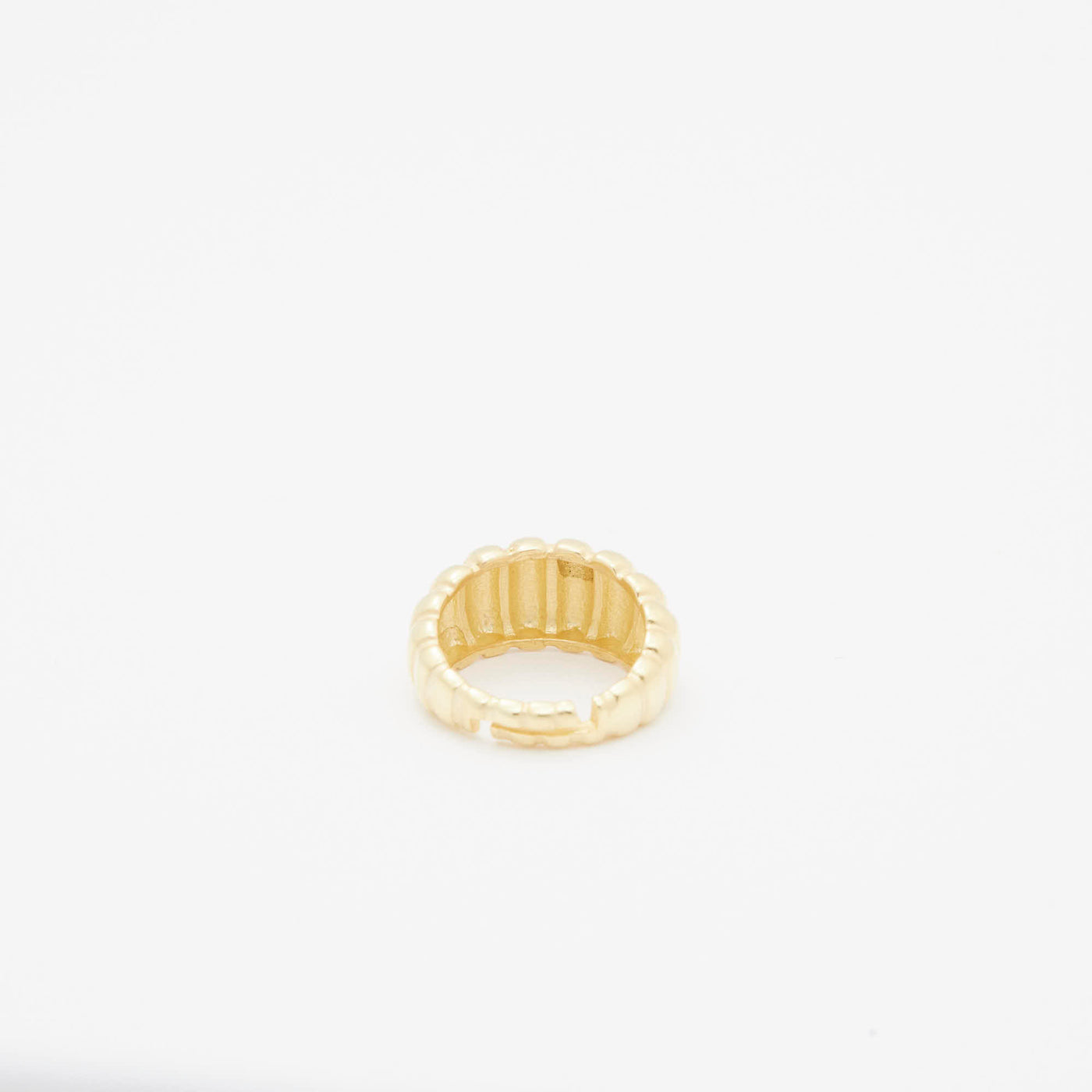 Gold Croissant Ring