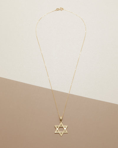 star of david necklace