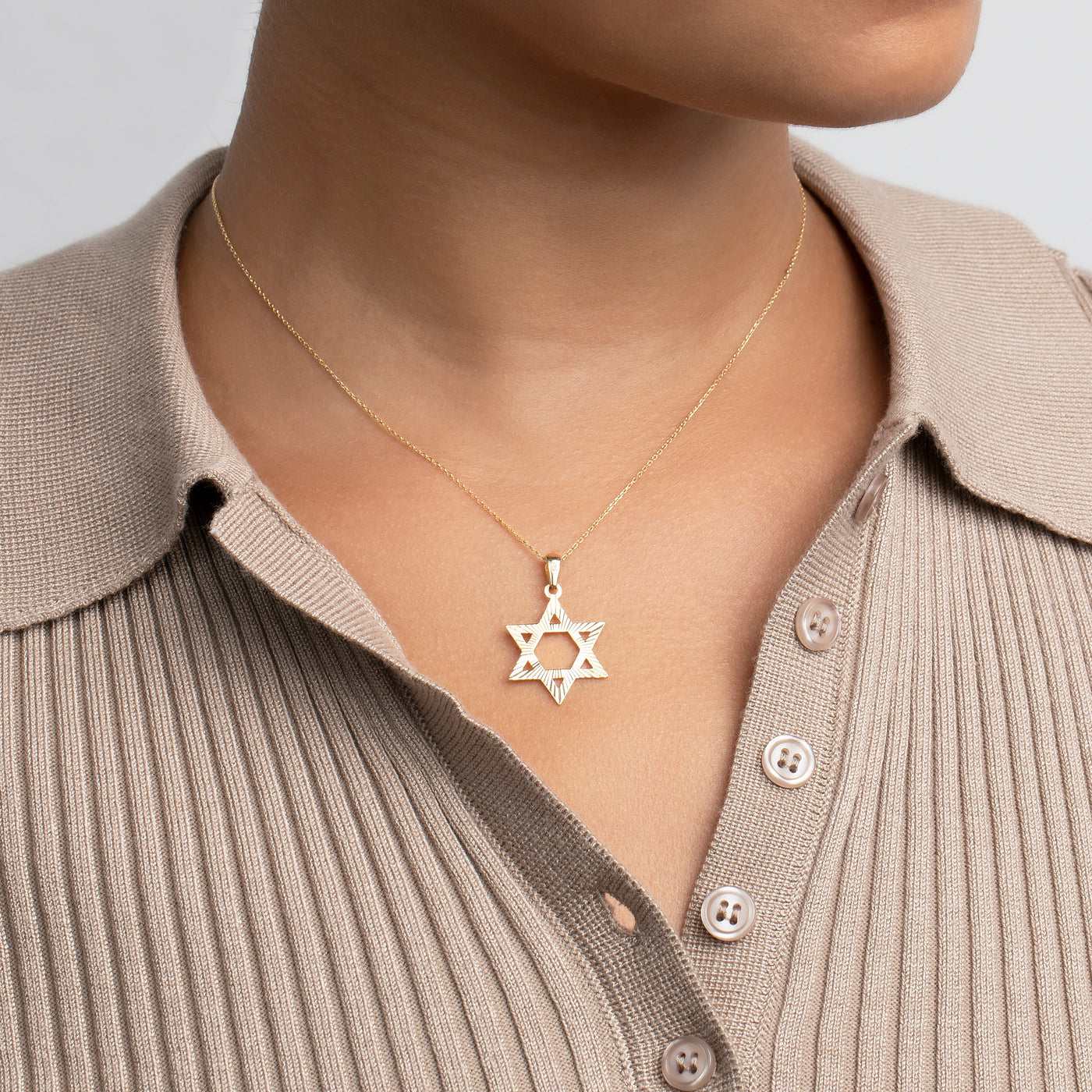 star of david necklace