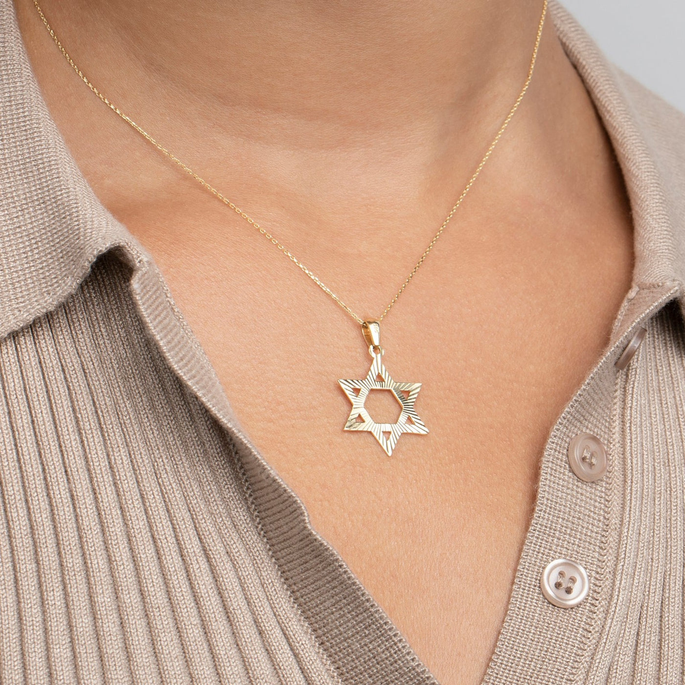 star of david necklace