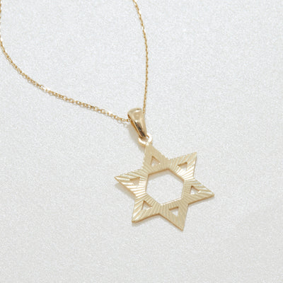 star of david necklace