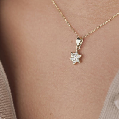 Star of David Necklace 