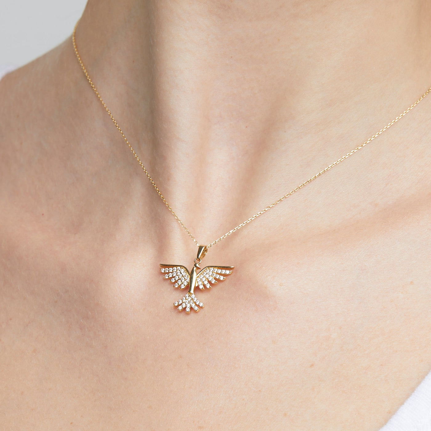 Phoenix Bird Necklace