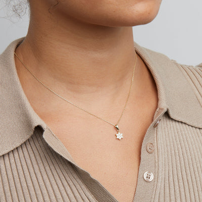 Star of David Necklace 